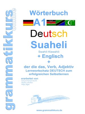 cover image of Wörterbuch Deutsch--Suaheli Kiswahili--Englisch